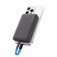 Cuktech CP132ML 10000mAh MagSafe išorinė baterija juoda