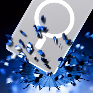 3mk Smoke MagCase skirtas Samsung Galaxy S25 Ultra baltas-permatomas