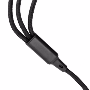 Kabelis 3in1 Type C į Lightning / Type C / Micro USB 2,4A C171 1,2 m juodas