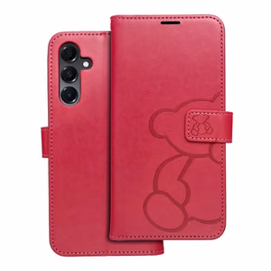 MEZZO Book чехол для Samsung A16 5G мишка пурпурный