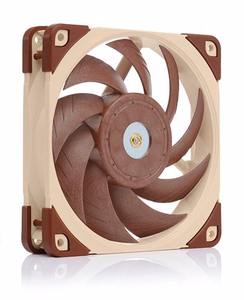Noctua NF A12x25 ULN Kompiuterio korpuso ventiliatorius 12 cm smėlio, raudonas