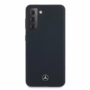 Dėklas telefonui Mercedes Silikoninis Line dėklas Samsung Galaxy S21 mėlynas
