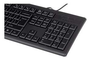 A4Tech KR-83 klaviatūra USB juoda