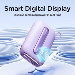 Išorinė baterija Joyroom „JR-L012 Plus Colorful“ Violet 20000mAh (22.5W)