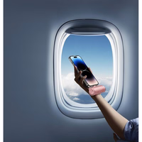 VEGER išorinė baterija 5000 mAh su įmontuotu jungtimi Type C PD QC3.0 2,4A 12W PlugOn (W0573) violetinė