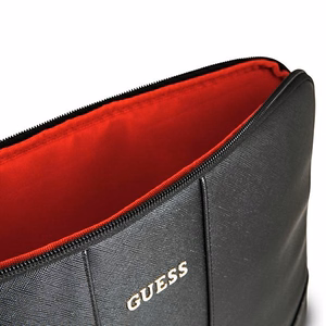 Guess nešiojamojo kompiuterio krepšys GUCS13TBK 13" juodas/juodas Saffiano