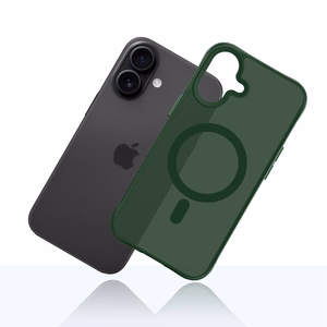 3mk Smoke MagCase skirtas iPhone 17 žalias-permatomas