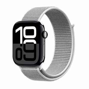 Crong Nylon sportinis Apple Watch dirželis, 38/40/41/42 mm, sidabriškai pilka