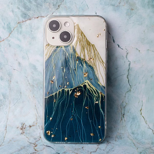 Gold Glam dėklas telefonui iPhone 11 kalnas