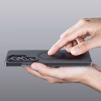 Benks magnetinis Lucid Armor dėklas (0045) Samsung Galaxy S25 Plus Ultra telefonui, baltas