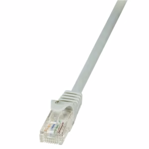 LogiLink CP1022U – Cat 5e U/UTP RJ45 patch cable, 0.5 m, gray