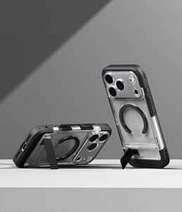 Ringke UX Magnetic dėklas iPhone 18 Pro / 17 Pro, skaidrus