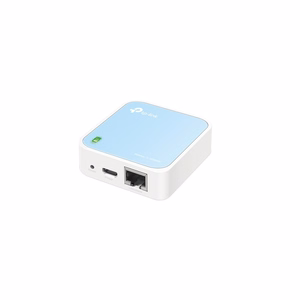 TP-Link TL-WR802N belaidis maršrutizatorius Greitas eternetas Viena juosta (2,4 GHz) Mėlyna, Balta