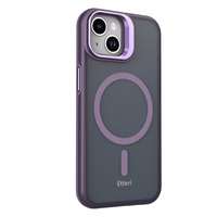 Etteri Morning Fog dėklas for iPhone 15 6,1" violetinis