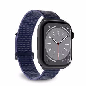 Нейлоновый ремешок Puro Sport для Apple Watch 42 / 44 / 45 / 49 мм, синий