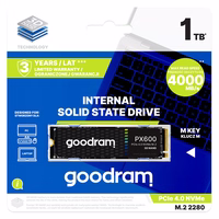 Goodram SSDPR-PX600-1K0-80 SSD diskas 1 TB M.2 PCI Express 4.0 NVMe 3D NAND
