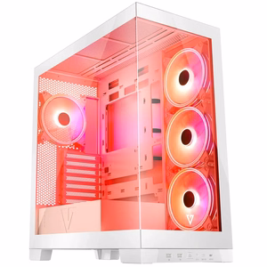 Modecom Volcano SPACE APEX ARGB MIDI „Midi Tower“ Balta