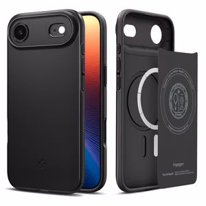 Spigen Thin Fit Magnetinis dėklas telefonui iPhone 17 Air - juodas