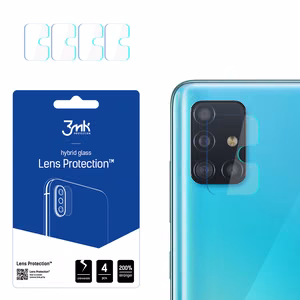 3MK Hibridinis stiklas kameros Hibridinis stiklas SAMSUNG GALAXY A51 5G skirtas 4 vnt. kamerai