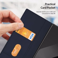 DUX DUCIS dėklas BRIL su rašiklio laikikliu skirtas SAMSUNG Z Fold SE/W25 mėlynas