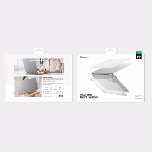 AmazingThing Titan Hardshell Case for MacBook Neo 13" - Transparent