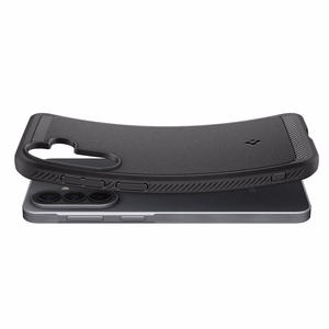 Spigen Rugged Armor dėklas Galaxy A57 5G matinis juodas