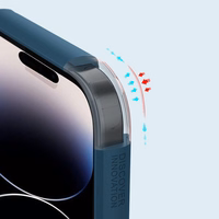 Dėklas Nillkin Super Frosted Shield Pro Magnetic Apple iPhone 14 Pro Max mėlynas