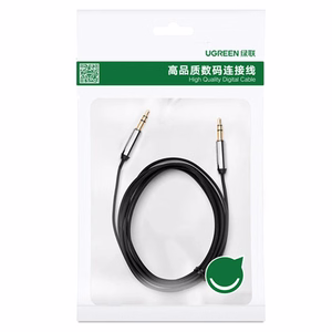 Ugreen AV119 10736 audio laidas mini jack 3.5mm / mini jack 3.5mm 3m juodas