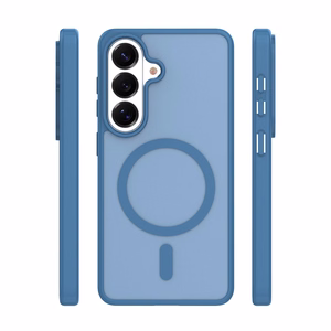 Mag Matt case for Samsung Galaxy S26 dark blue big hole