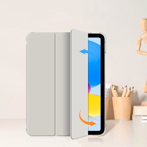 Tech-Protect SC Pen hibridinis dėklas iPad 10 / 2022 - pilkas - permatomas