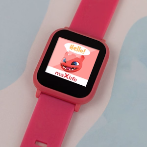 Išmanieji laikrodžiai Maxlife Kids (MXSW-200) rožinės