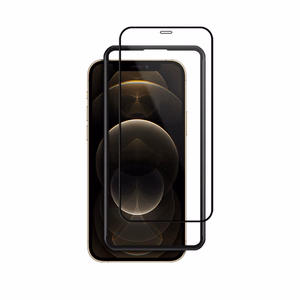 Crong 3D Armor Glass 9H grūdintas apsauginis ekrano stiklas, skirtas iPhone 12 Pro Max su antibakterine apsauga, su montavimo rėmeliu
