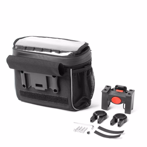 Wozinsky Handlebar Bag Bike Shoulder Bag Black (WBHBB-01)