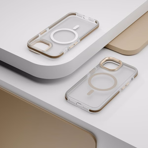 Etteri Icy Mag dėklas telefonui iPhone 16 Pro Max 6,9" auksinis