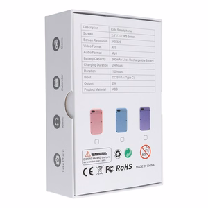 Žaidimų konsolė vaikams su IPS ekranu 2,4" su mygtukais KDC-0027A violetinė