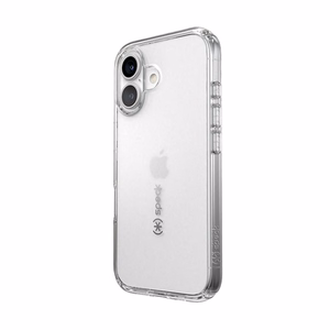 Skaidrus Speck GemShell dėklas, skirtas iPhone 16