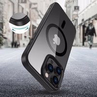 Tech-Protect MagMat Magnetinis dėklas telefonui iPhone 16 Pro Max - skaidrus