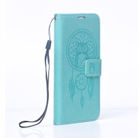 MEZZO knyginis dėklas telefonui XIAOMI Redmi 9C / 9C NFC sapnų gaudyklė žalia