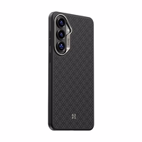 Benks Magnetic Armor Pro Armor Grid Kevlar Dėklas Metal Frame 600D (H048) for Samsung Galaxy S26 juodas