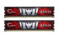 G.Skill Aegis F3-1600C11D-16GIS atminties modulis 16 GB 2 x 8 GB DDR3 1600 MHz