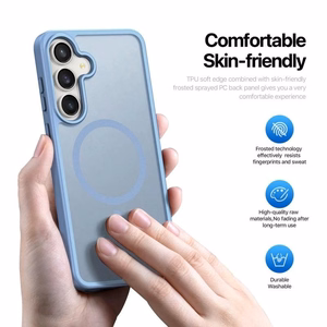 Dėklas Dux Ducis Yind Samsung S731 S25 FE mėlynas