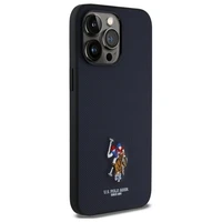 US Polo USHCP15XPEMV iPhone 15 Pro Max 6.7" tamsiai mėlynas Siuvinėta DH spalva