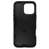 Ring Armor dėklas telefonui iPhone 16 Pro Max juodas