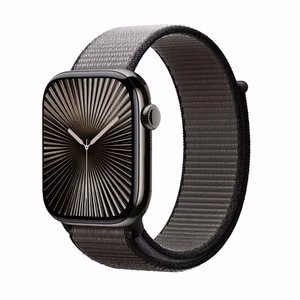 Crong Nylon sportinis Apple Watch dirželis, 44/45/46/49 mm, nakties pilka