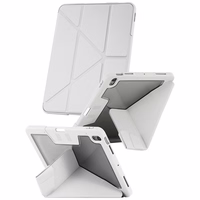 Care by PanzerGlass Y sulankstomas dėklas iPad Air 11" 2025 (7 kartos) / iPad Air 11" 2024 (6 kartos) - šviesiai pilkas