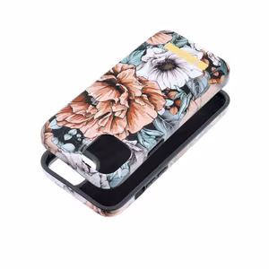Чехол для iPhone 15 PLUS Forcell F-Protect Mirage совместим с MagSafe цветущий куст