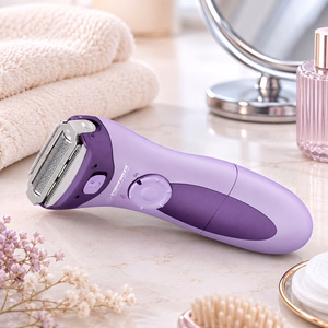 Esperanza EBG003V – elektrinis moteriškas skustuvas, violetinis