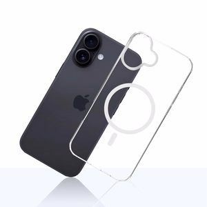 3mk Armor MagCase dėklas telefonui iPhone 17 - permatomas