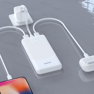Išorinė baterija POWER BANK Dudao (K10) 10000mAh (2xUSB 2A) balta