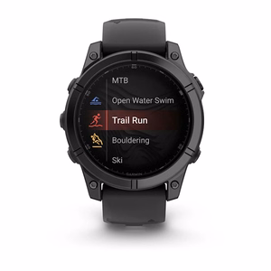 Išmanusis laikrodis Garmin Fenix E 47mm pilkas/juodas